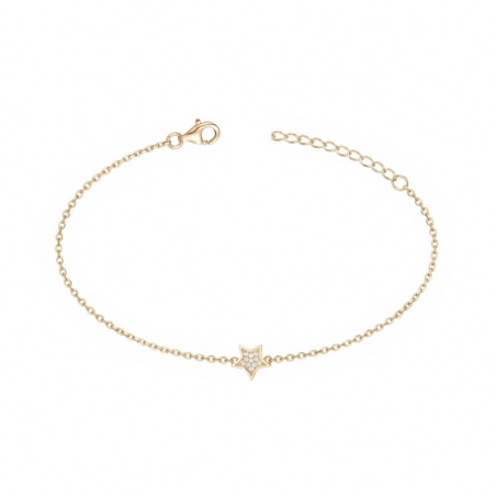 Bracelet femme, homme, or & argent : jonc, gourmette, manchette (7) - bracelets-plaque-or - edora - 1