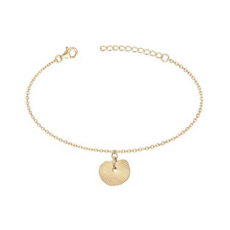 Bracelet femme, homme, or & argent : jonc, gourmette, manchette (7) - bracelets-plaque-or - edora - 1