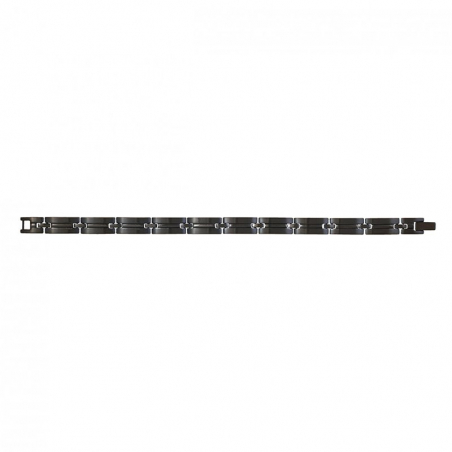 Bracelet femme, homme, or & argent : jonc, gourmette, manchette (3) - bracelets-acier - edora - 1