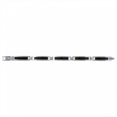 Bracelet femme, homme, or & argent : jonc, gourmette, manchette (10) - bracelets-acier - edora - 1