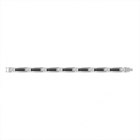 Bracelet femme, homme, or & argent : jonc, gourmette, manchette (3) - bracelets-acier - edora - 1