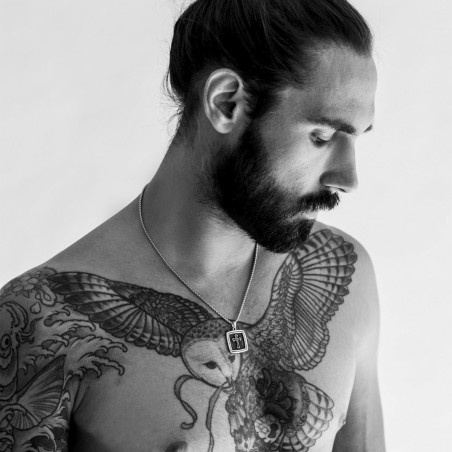 Collier homme croix phebus legend acier vintage – tous nos colliers homme