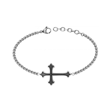 Bracelet homme croix phebus legend acier – bracelets acier