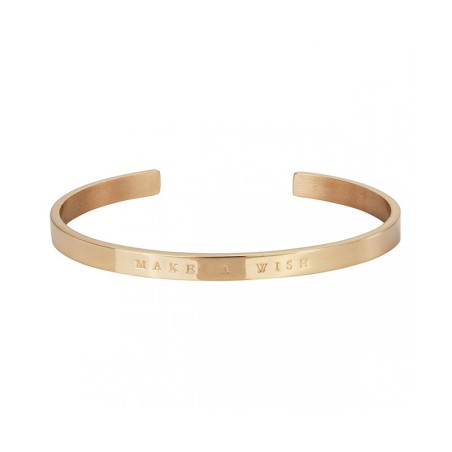 Bracelet femme PHEBUS acier  MAKE A WISH rose