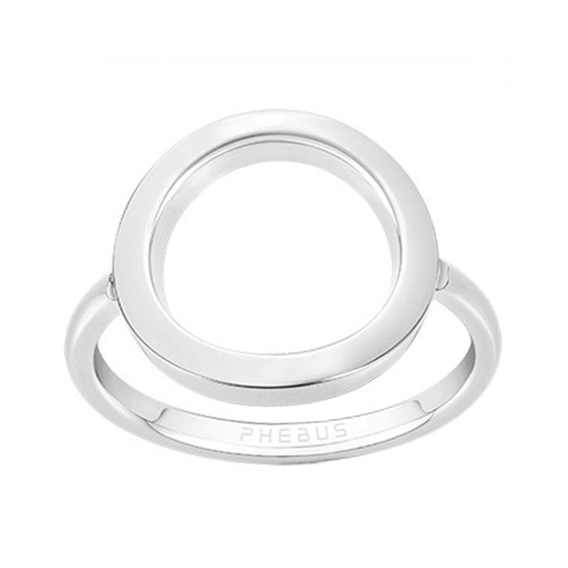 Bague femme phebus acier motif cercle - plus-de-bagues-femmes - edora Bague femme phebus acier motif cercle - plus-de-bagues-femmes - edora