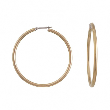 Creoles femme: créoles argent, or 18 carats & créoles or blanc - creoles - edora - 1