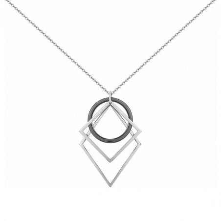 Bijoux acier inoxydable : bague, bracelet acier inoxydable - plus-de-colliers-femmes - edora - 1