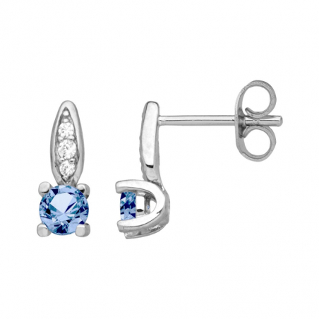 Boucles d’oreilles puce or, argent & clous d’oreille argent, or (6) - puces - edora - 1