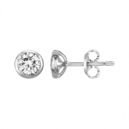 Boucles d’oreilles puce or, argent & clous d’oreille argent, or (8) - puces - edora - 1