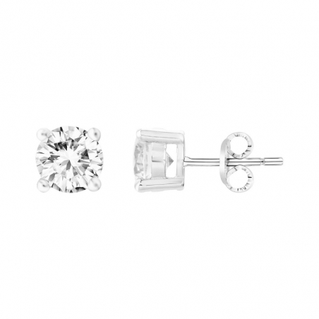 Boucles d’oreilles puce or, argent & clous d’oreille argent, or (5) - puces - edora - 1