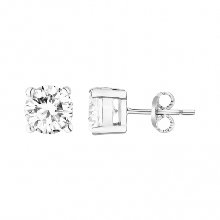 Boucles d’oreilles puce or, argent & clous d’oreille argent, or (5) - puces - edora - 1