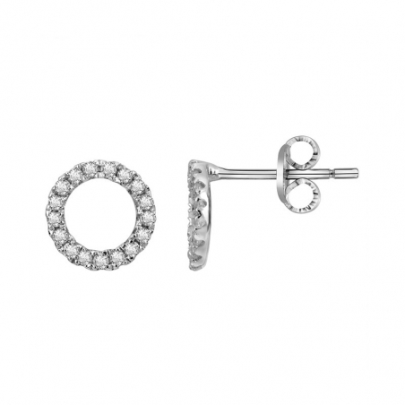 Boucles d’oreilles puce or, argent & clous d’oreille argent, or (7) - puces - edora - 1