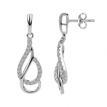 Boucles d'oreilles par matiere (17) - pendantes - edora - 1