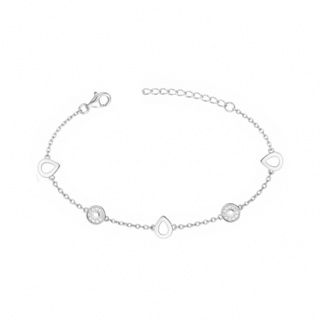 Bracelet chaine femme - chaine en or, argent & plaqué or femme - plus-de-bracelets-femmes - edora - 1