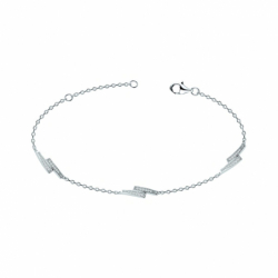 Bracelet femme edora argent 925/1000 et oxydes - plus-de-bracelets-femmes - edora - 0