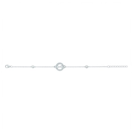 Bracelet femme infini argent 925/1000 et oxydes – tous nos bracelets femme