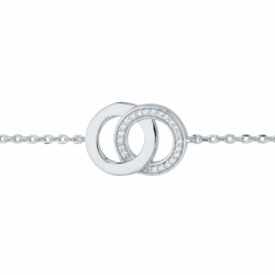 Bracelet argent femme : bracelet jonc & gourmette argent femme - edora - plus-de-bracelets-femmes - edora - 2