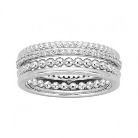 Bague femme: bague diamant & bagues argent femme - bagues-argent-925-1000 - edora - 1