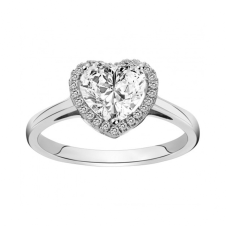 Bague homme & bague femme - bague argent, solitaire, or & or rose (10) - solitaires - edora - 1
