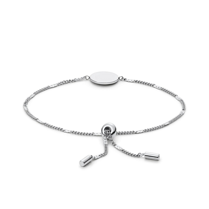 Bracelet Fossil Bijoux JF02854998 - Bracelet Acier Argenté Femme sur  Bijourama, référence des bijoux Mixte en ligne