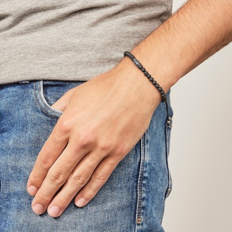 Bracelet homme fossil casual pierre de lave – tous nos bracelets homme