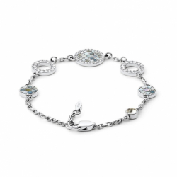 Bracelet femme FOSSIL Glitz avec cristaux