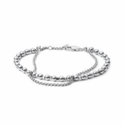 Bracelet femme fossil perlé - plus-de-bracelets-femmes - edora - 0