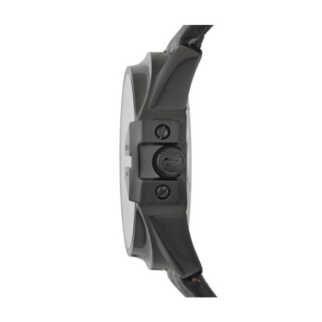 Montre homme cuir diesel master chief noir – analogiques