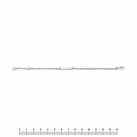Bracelet enfant: gourmette enfant, or, argent - bijoux enfant - gourmettes - edora - 2
