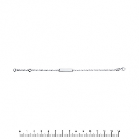 Bracelet enfant: gourmette enfant, or, argent - bijoux enfant - gourmettes - edora - 2