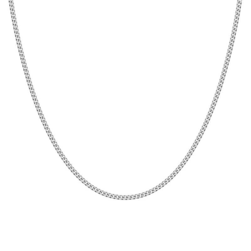 Chaîne argent 925/1000 gourmette 1.80 mm - chaines - edora Chaîne argent 925/1000 gourmette 1.80 mm - chaines - edora