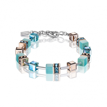Bracelet femme, homme, or & argent : jonc, gourmette, manchette (6) - bracelets-acier - edora - 1