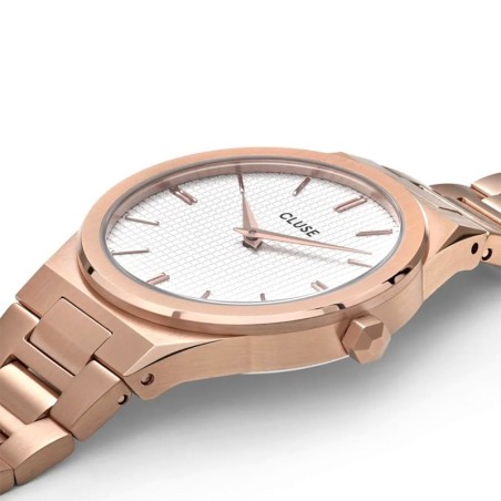 Montre Femme Cluse Vigoureux Steel Rose gold