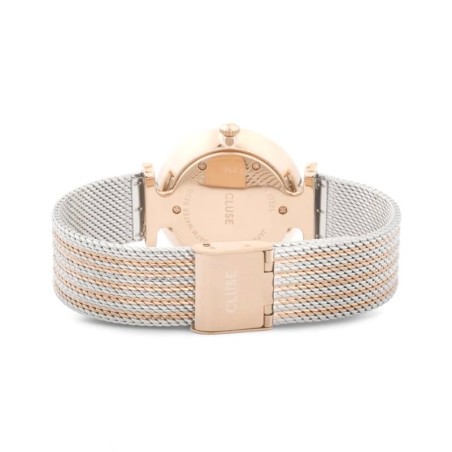 Montre femme cluse triomphe mesh – analogiques