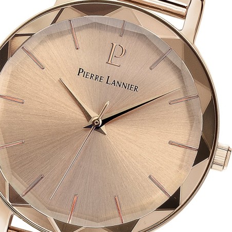 Montre femme multiples pierre lannier acier doré rose – analogiques