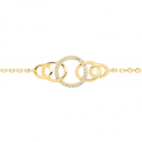 Bijoux promo & promotion bijoux - soldes bijoux femme - bracelets-plaque-or - edora - 2