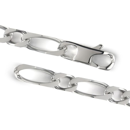 Bracelet gourmette identité argent 925/1000 argenté – gourmettes