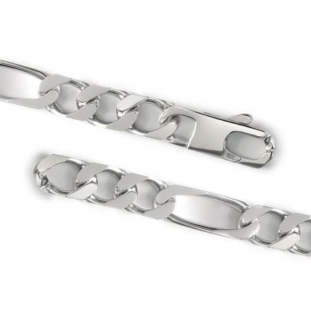 Bracelet homme gourmette edora argent 925 /1000 – gourmettes