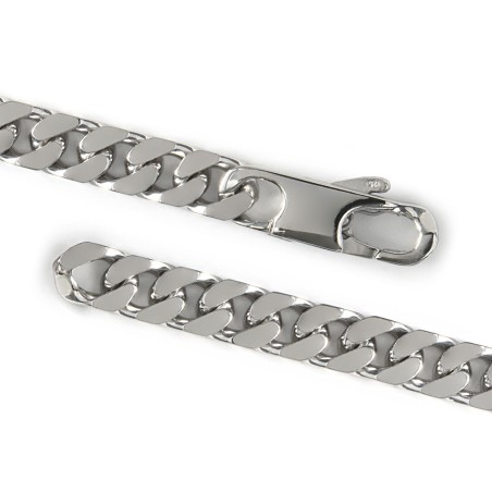 Bracelet mixte gourmette argent 925/1000 argenté maille gourmette edo70200518 – gourmettes