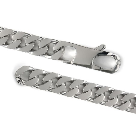Bracelet gourmette identité argent 925/1000 argenté – gourmettes