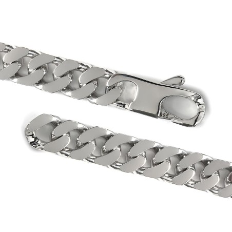 Bracelet homme gourmette edora argent 925 /1000 – gourmettes