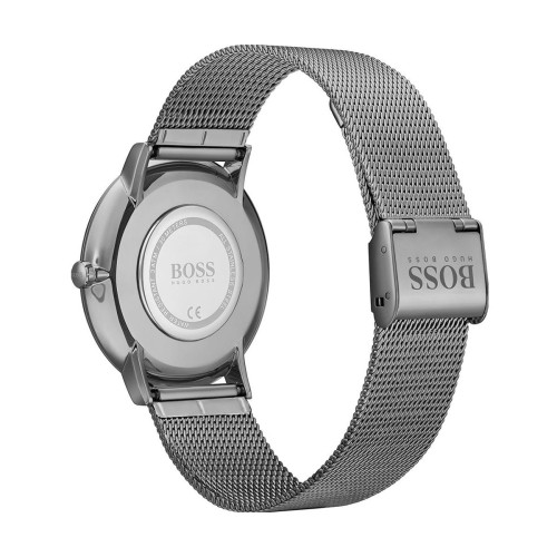 Montre homme hugo boss acier noir - analogiques - edora