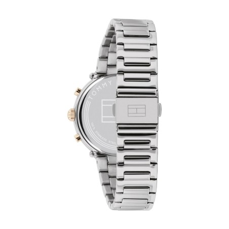 Montre femme chronographe tommy hilfiger acier argenté – analogiques