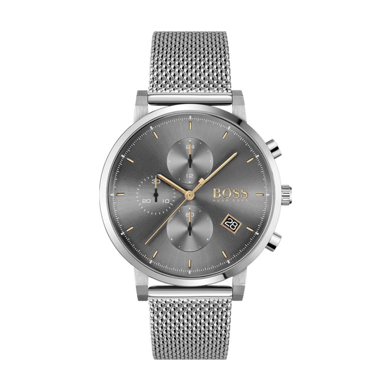 Montre homme chronographe boss acier argenté - analogiques - edora Montre homme chronographe boss acier argenté - analogiques - edora