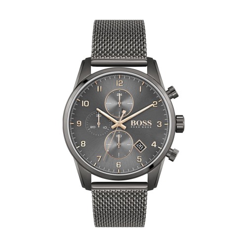 Montre Homme Chronographe HUGO BOSS Acier Gris