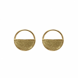 Boucles d’oreilles pendantes argent, or, perles & or blanc femme (4) - boucles-d-oreilles-fantaisie - edora - 2