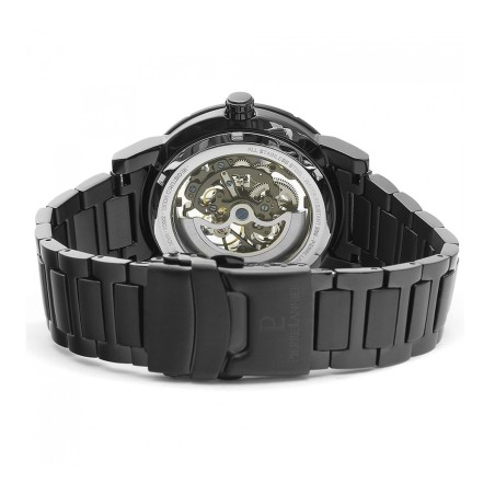 Montre homme automatique pierre lannier acier noir – montres françaises