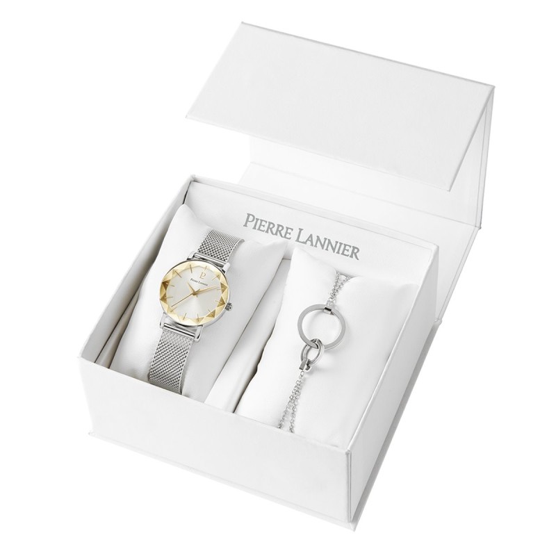 Montre et bracelet femme pierre lanier multiples coffret - analogiques -  edora