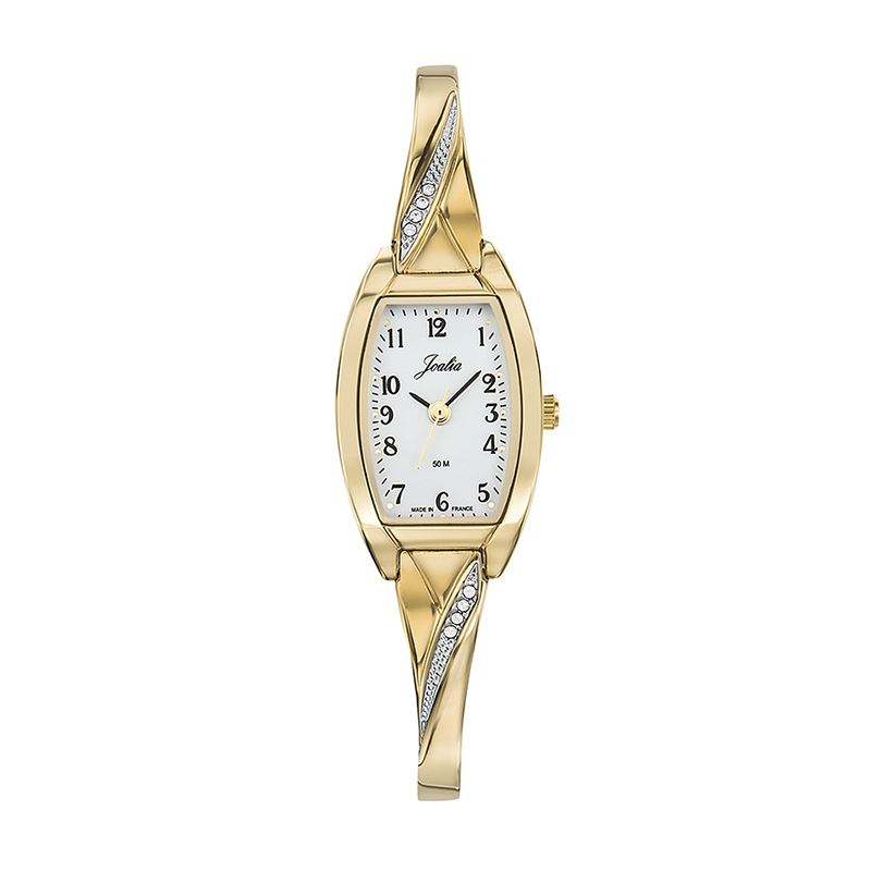 Montre femme certus joalia acier doré - analogiques - edora