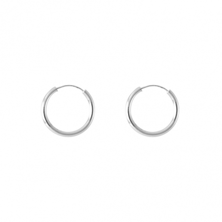 Créoles plaqué or : boucles d’oreilles créoles plaqué or - accueil - edora - 1